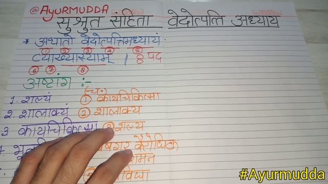 Sushrut Samhita - वेदोत्पत्ति अध्याय || BAMS || Shalya tantra || Aiapget || || Ayurved || BAMS смотреть онлайн