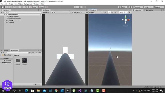Make a Hyper Casual Game in Unity (Color Helix ) [ Part 1 ] - Modeling and Design смотреть онлайн
