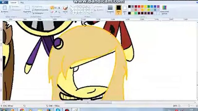 Paint рисую свою ос 103 ,Nota,Emala Jiss,Miss Smile,BB,охраника,чику ,бонни ,фредди ,Foxy 4 часть смотреть онлайн