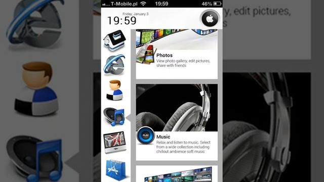 Jailbreak iOS 7.0.4 - Evasion - iPhone4 Design смотреть онлайн