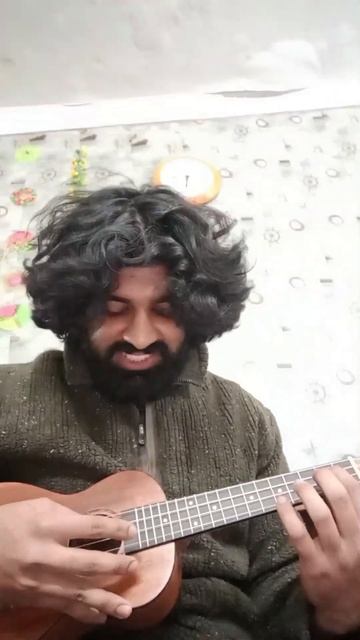 Day 2 of learning the ukulele! смотреть онлайн