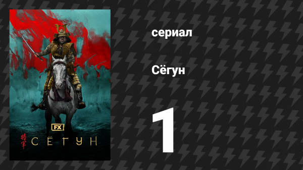 Сёгун 1 серия «Андзин» (сериал, 2024)