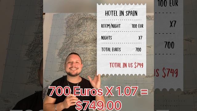 US Dollar to Euro 2023 Currency Update; How far does your Dollar go in Spain? смотреть онлайн