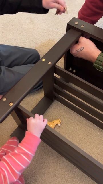 Homemade Living Bamboo Shoe Bench