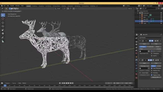 How to Import obj files into blender and reduce the High poly to Low poly in Blender Tutorial смотреть онлайн
