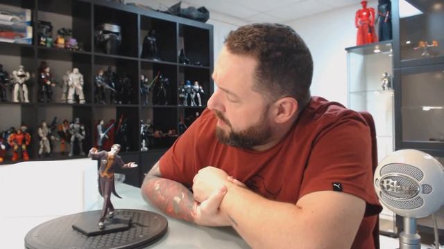 Iron Studios 1/10 Joker Arkham Knight unboxing смотреть онлайн