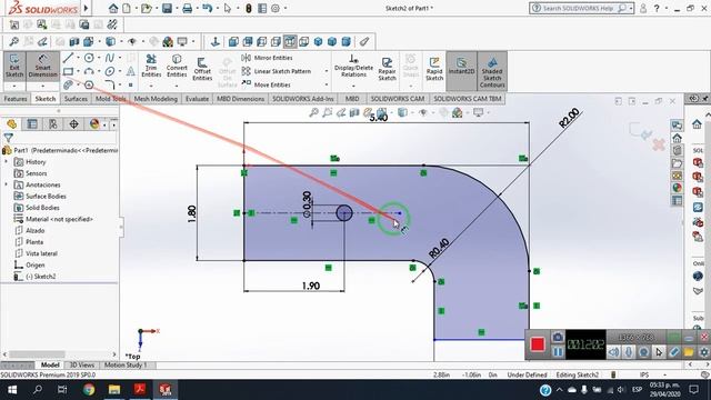 Comandos Basicos Solidworks 2 смотреть онлайн