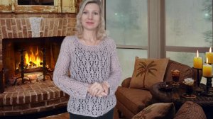 Мохеровый джемпер "Перламутр"./ Презентация изделия