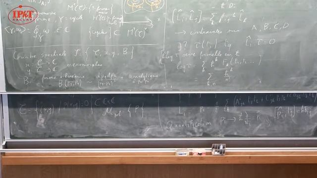 Bertrand Eynard Topological recursion and quantization from Eynard Orantin to Kontsevich Soibelman смотреть онлайн
