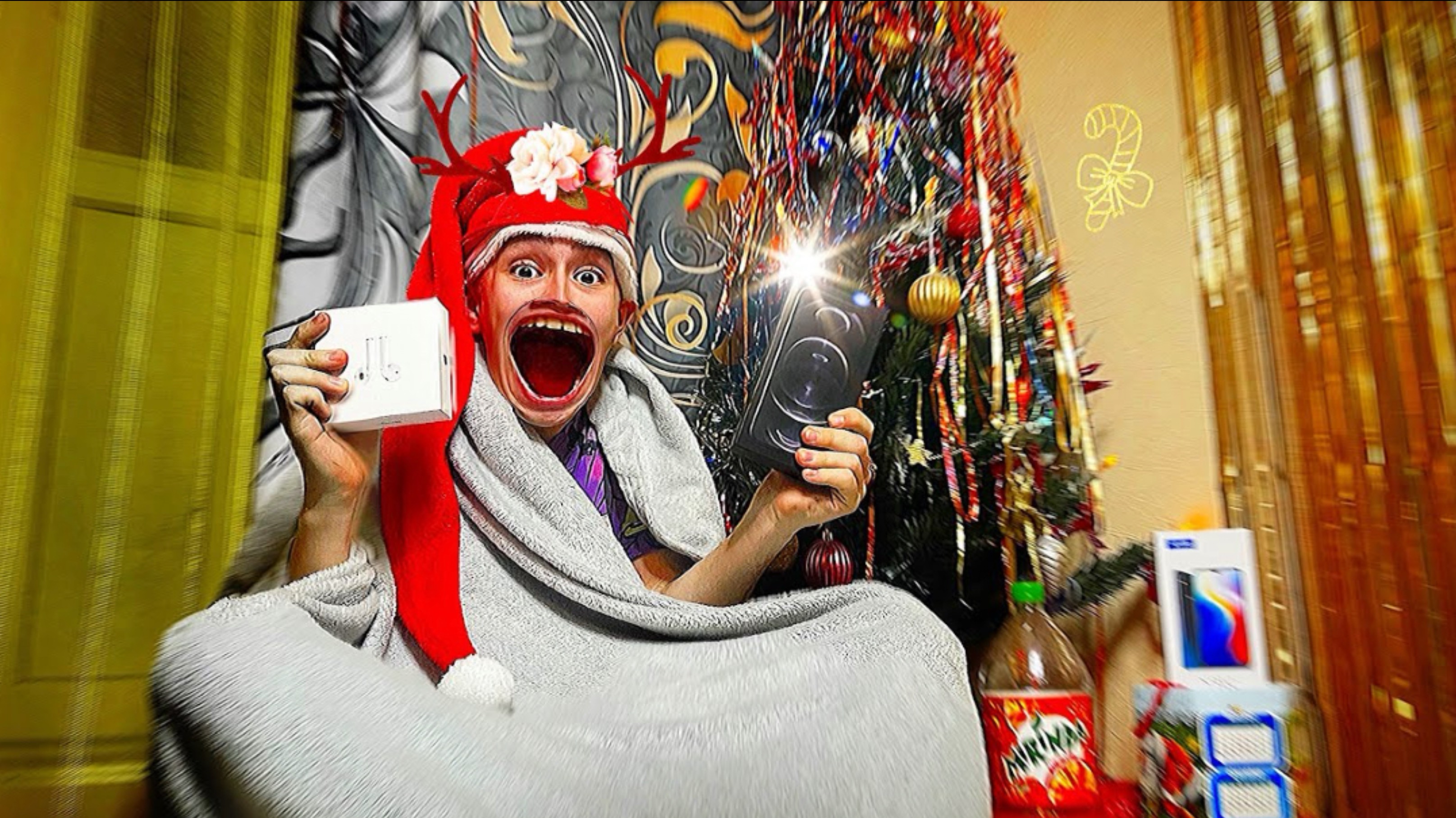 МОИ ПОДАРКИ НА НГ😂🎁 смотреть онлайн