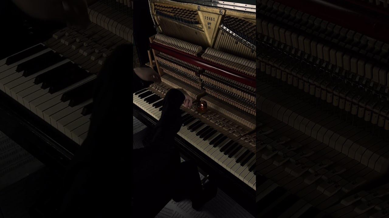 composed by me️ #aesthetic #piano #calm смотреть онлайн