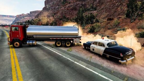 🚔 ПОЛИЦЕЙСКИЙ ХАОС в BeamNG: Погоня, Краши и АДРЕНАЛИН!💥🚓