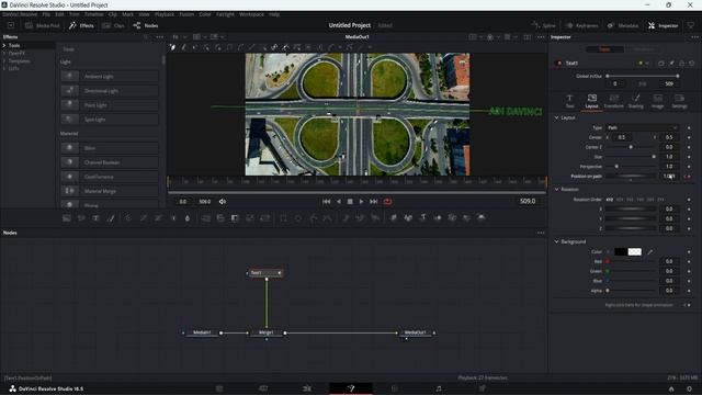 TEXT Animation in DaVinci Resolve 18.5 смотреть онлайн