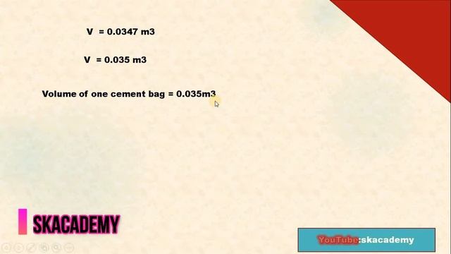 HOW TO FIND VOLUME OF CEMENT BAG/CIVIL engineer смотреть онлайн