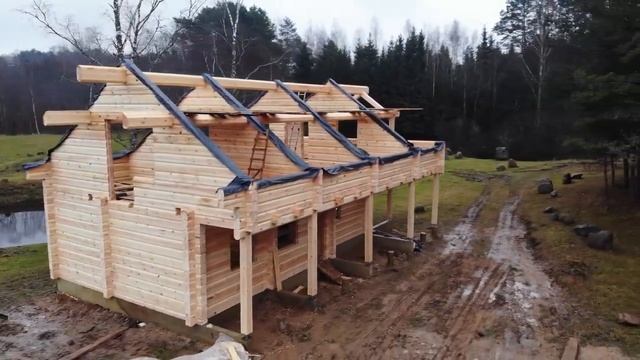 Rąstinis namas. смотреть онлайн