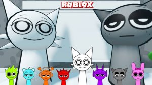 (Спрунки)Sprunki Wenda Played Sprunki Gray Vs Wenda School Побег Obby в РОБЛОКС | Incredibox Sprunki