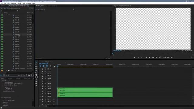 Split Screen Constructor Premiere Pro Templates смотреть онлайн