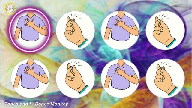 2. Боди перкуссия для дошкольников "Танцующая обезьяна" смотреть онлайн