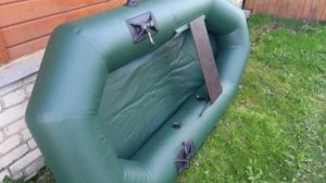 Обзор одноместной надувной лодки Бриз-190