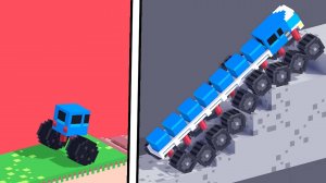 Эволюция машинок монстров в Fancade | Часть 12