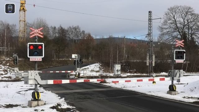 Železniční přejezd Lázně Kynžvart (AŽD 97) - 12.7.2021 + 13.1.2022 смотреть онлайн