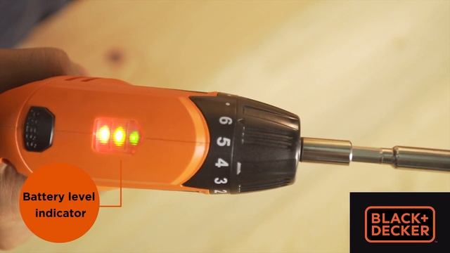 BLACK+DECKER Cordless Screwdriver I For DIY and professional usage смотреть онлайн