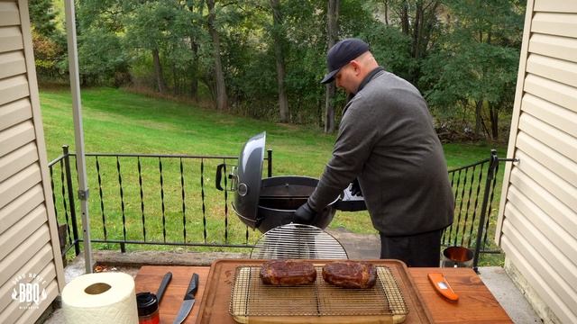 Reverse Seared Ribeye Steak Slow 'N Sear Kettle смотреть онлайн