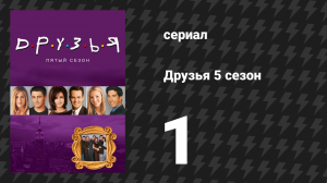 Друзья 5 сезон 1 серия «Эпизод после того, как Росс назвал имя Рэйчел» (сериал, 1998)