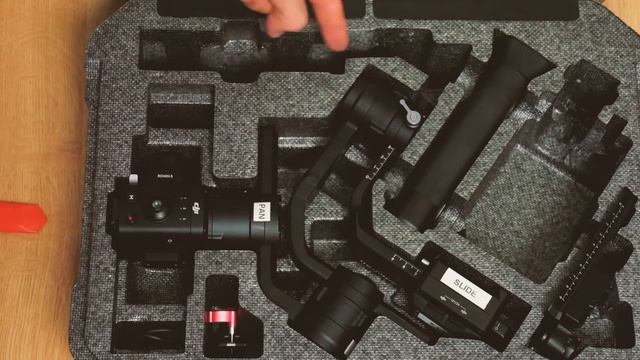 DJI Ronin S - with Dazzne Ronin S Dual Handle Grip - fitS into original case смотреть онлайн