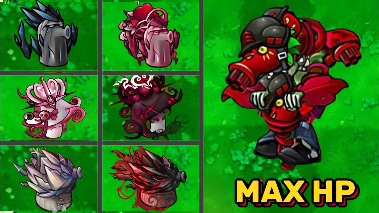 PVZ Fusion 2.3.1 Испытание: Все новые растения против Имперского зомби с МАКСИМАЛЬНЫМ ЗДОРОВЬЕМ смотреть онлайн