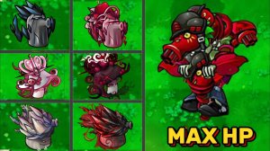 PVZ Fusion 2.3.1 Испытание: Все новые растения против Имперского зомби с МАКСИМАЛЬНЫМ ЗДОРОВЬЕМ