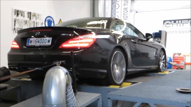 Mercedes Benz SL63 AMG by CHIPFACTORY смотреть онлайн