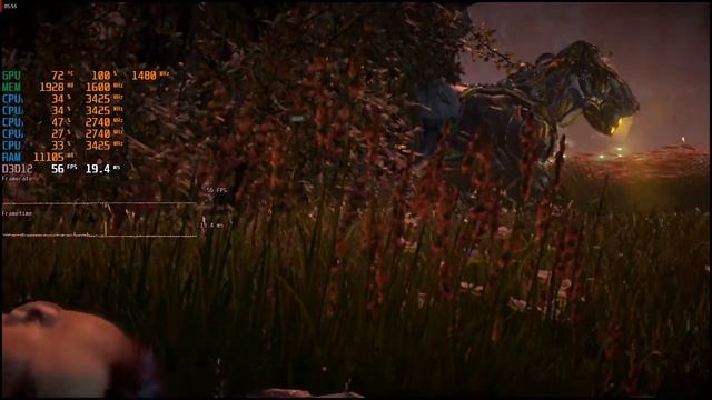 Horizon Zero Dawn UPDATE 1.06 Ryzen 5 3400G DUAL CHANNEL RAM смотреть онлайн