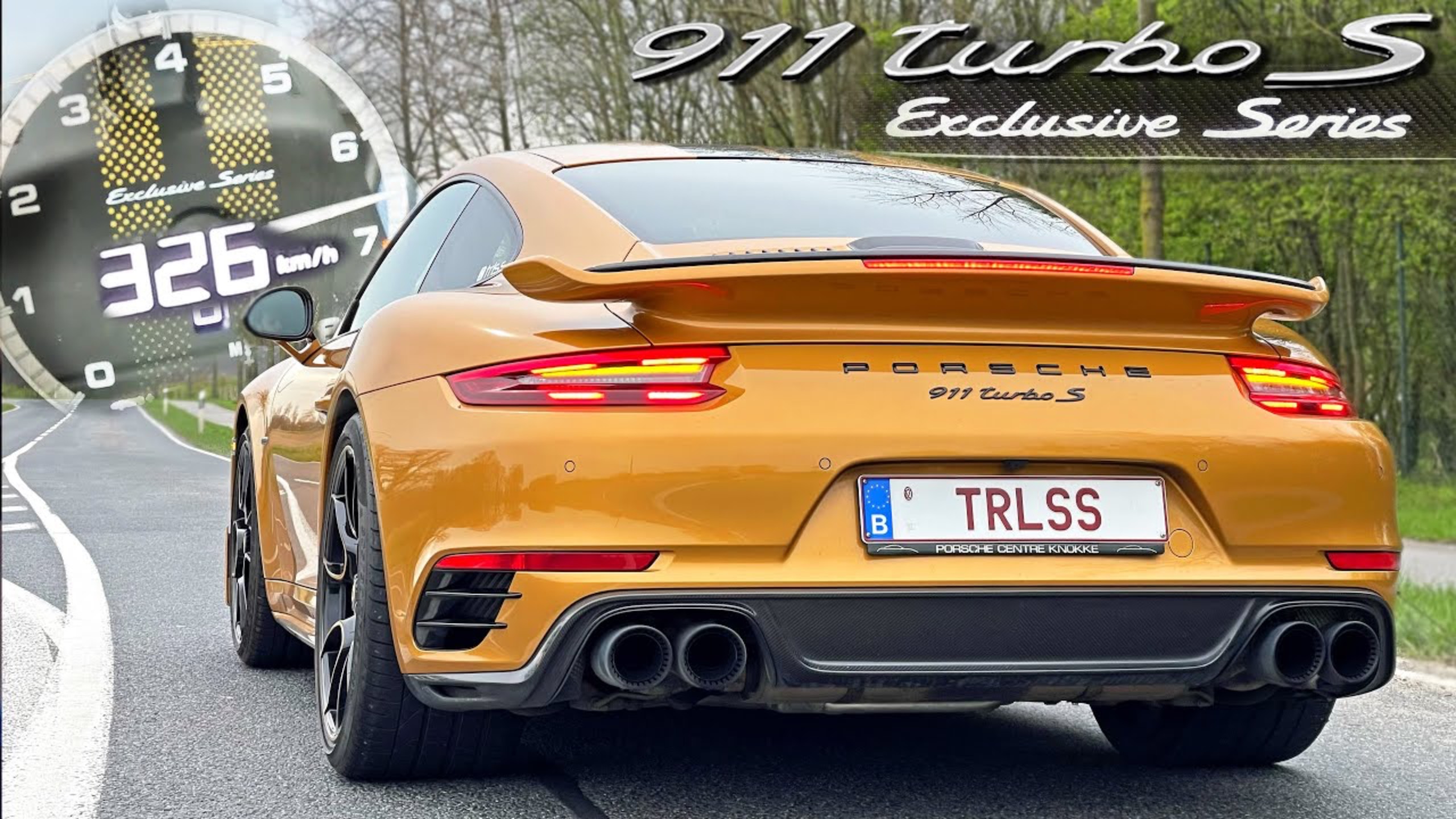 Porsche 911 Turbo S Эксклюзивная Серия - ОЧЕНЬ РЕДКАЯ и БЫСТРАЯ на АВТОБАНЕ AutoTopNL смотреть онлайн