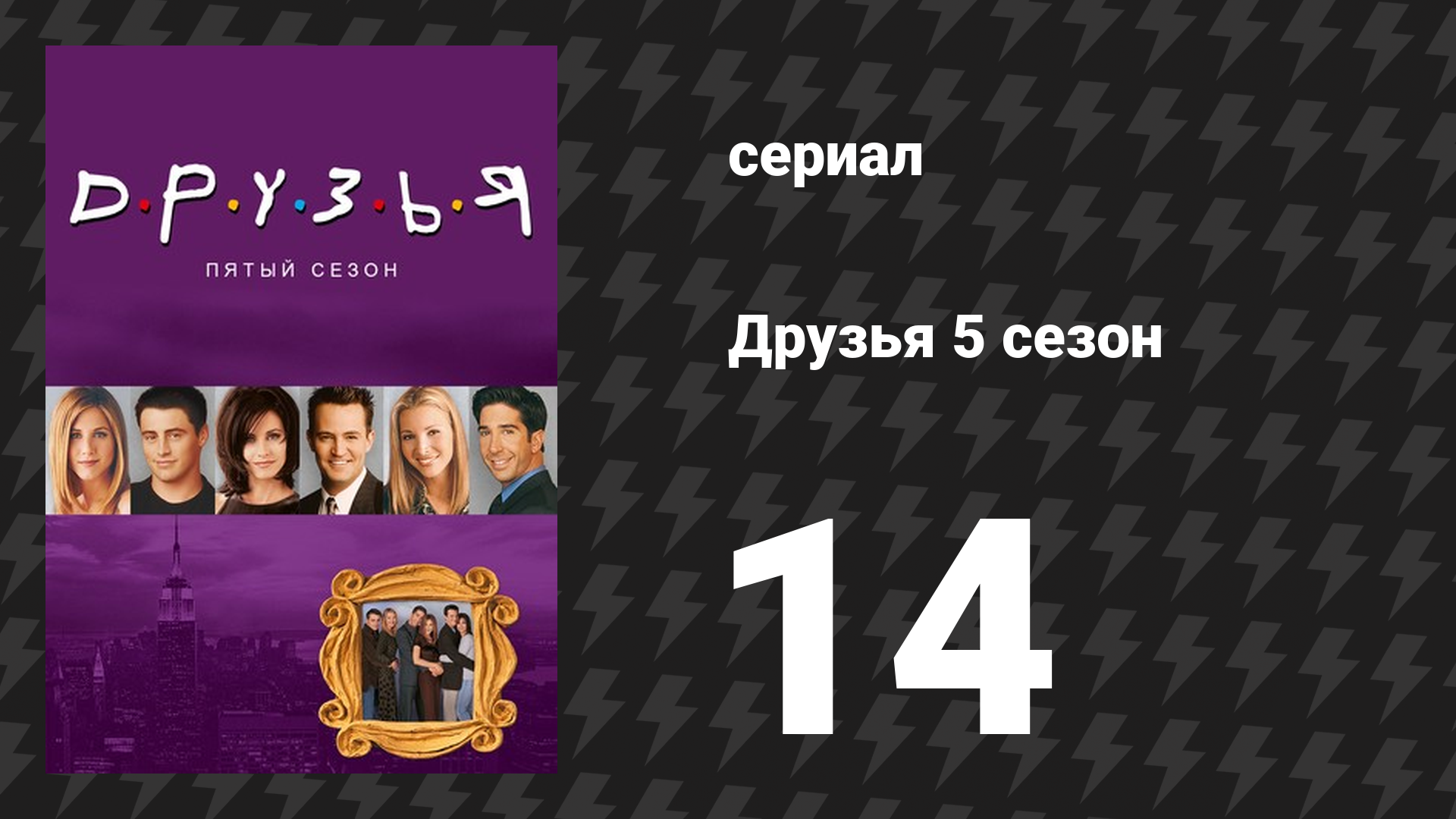 Друзья 5 сезон 14 серия «Эпизод, где все всё узнают» (сериал, 1998)