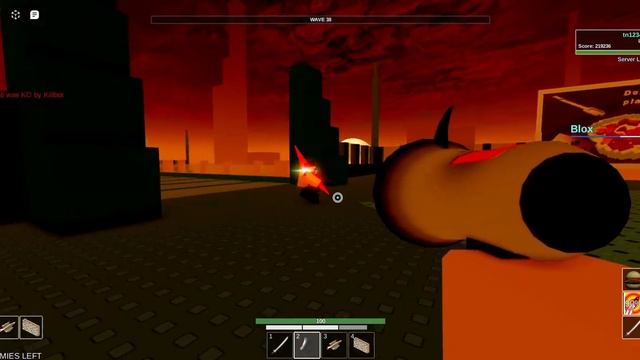 Roblox Combat Initiation - Rocket Arena (Stage 4) solo gameplay. смотреть онлайн