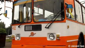 Черкасский троллейбус- ЗиУ-682ГН №У-02, Август 2014