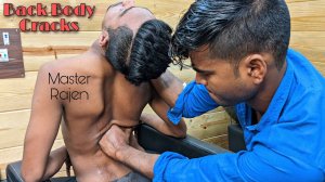 Body Massage & Back cracking by Master Rajen ｜ Head Massage ｜ Neck Cracking