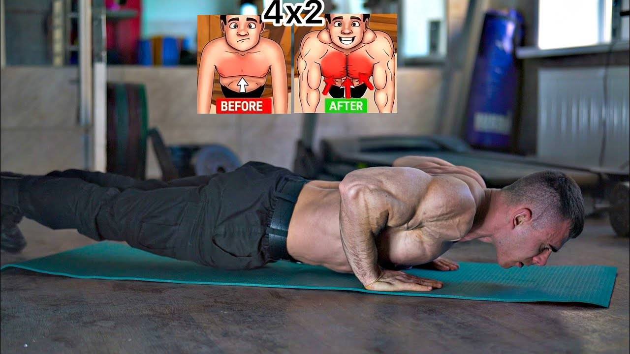 Прокачать Грудь с Собственным Весом (Только Отжимания) смотреть онлайн