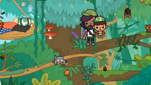 Остался один в море Тока Бока TocaLifeWorld