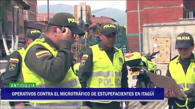 CNC Noticias - Operativos contra el microtráfico de estupefacientes en Itagüí смотреть онлайн