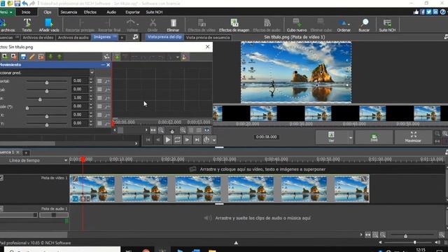 Como hacer zoom a una Parte especifica de tu video con VideoPad ✅ смотреть онлайн