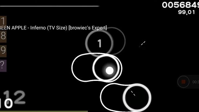 [osu!droid] Mrs. GREEN APPLE - Inferno (TV Size) [browiec's Expert] HDDT FC #1 смотреть онлайн