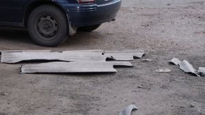 Последствия урагана в Тайшете