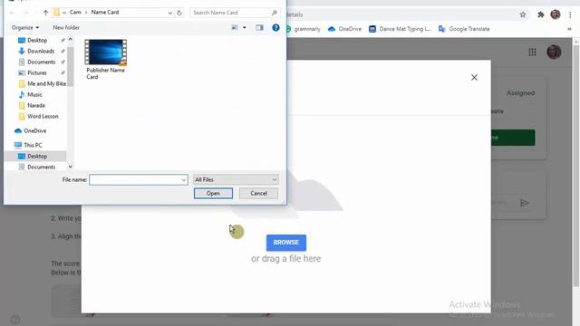 How To Upload Word Doc To Google Classroom