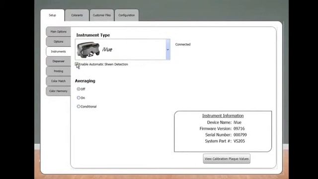 X Rite MatchRite iVue Countertop Spectrophotometer смотреть онлайн