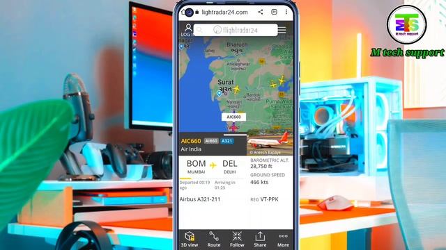 How To Track Flight Running Status Live | Flight Tracker | @MTechSupport