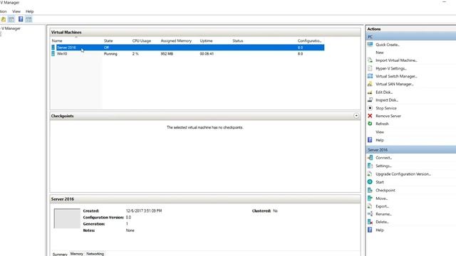 05 How to Chnage Setting Automatic stop action for virtual machine when host shuts down+In Microsof смотреть онлайн