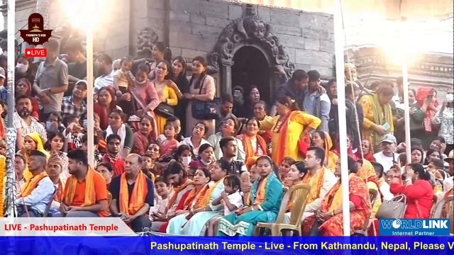 🔴Live - Ganga Aarati Puja At Pashupatinath Temple -Kathmandu, July 2024 | Jaya Sambho Bholenath Bab
