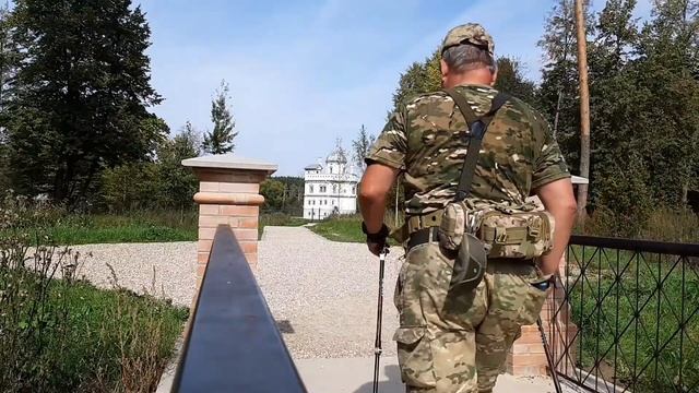 Прогулка скандинавской ходьбой в г. Истра смотреть онлайн